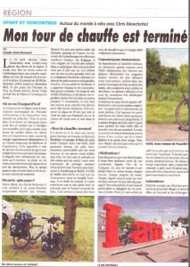 fini le tour de chauffe..