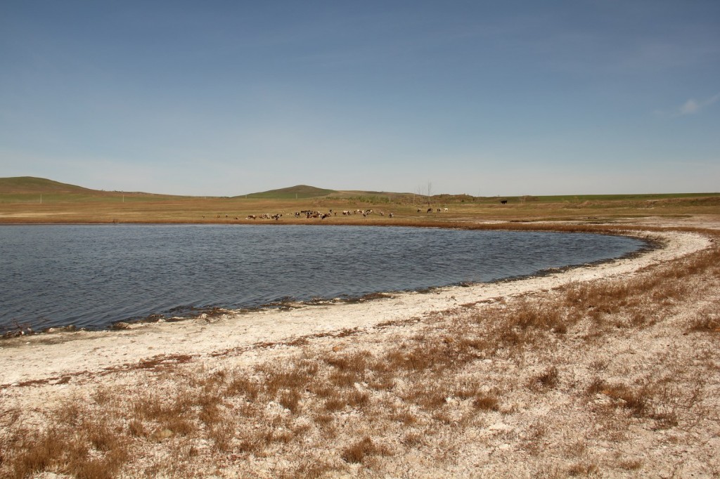 Petit lac, seul au monde!