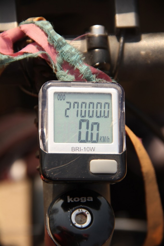 Les kilomètres défilent... 27'000...