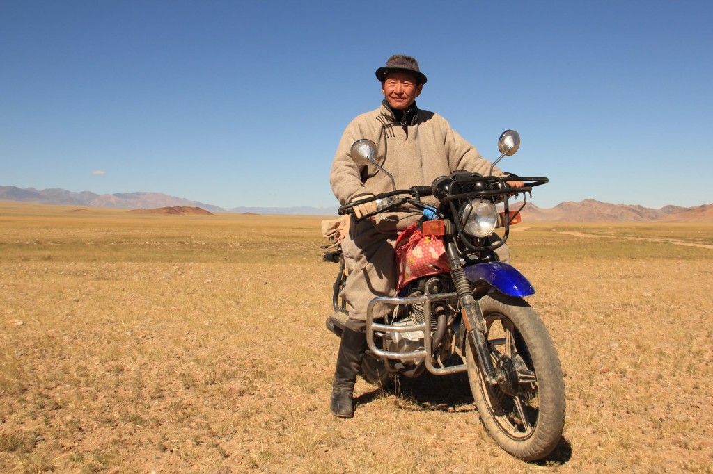 Un bout de route accompagné avec un guide improvisé