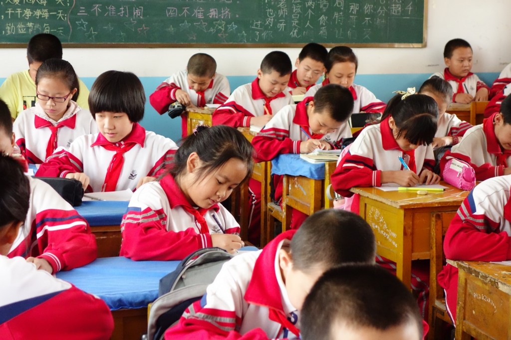 école_salle de classe_chine